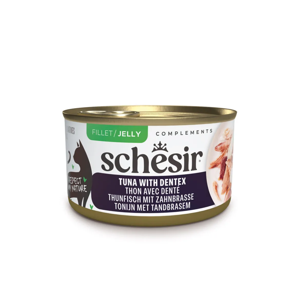 Schesir Complements Tuna with Dentex in Jelly 70 g