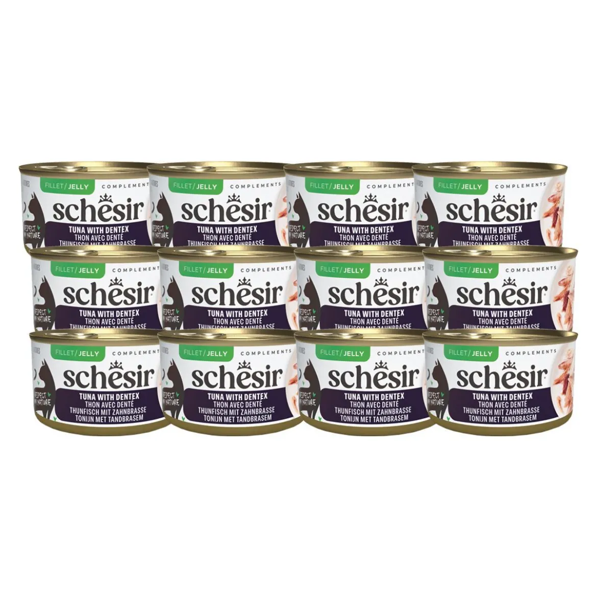 Schesir Complements Tuna with Dentex in Jelly 70 g