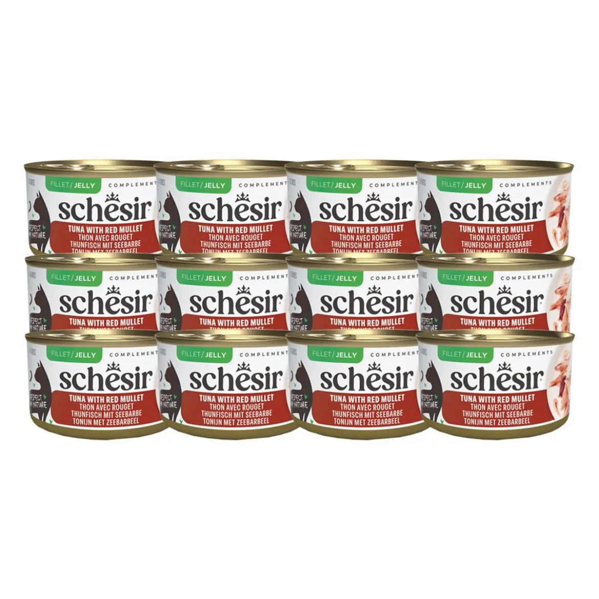 Schesir Complements Tuna with Red Mullet in Jelly 70 g