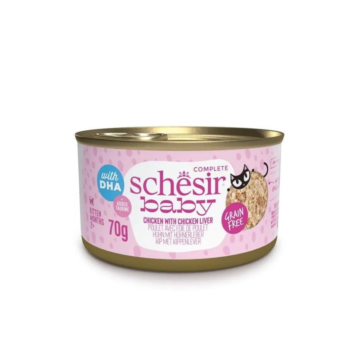 Schesir Kitten Baby Chicken/Liver 70 g