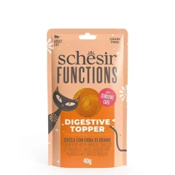 Schesir Special Functions Digestive topper Pumkin/Wheat Grass 40 g