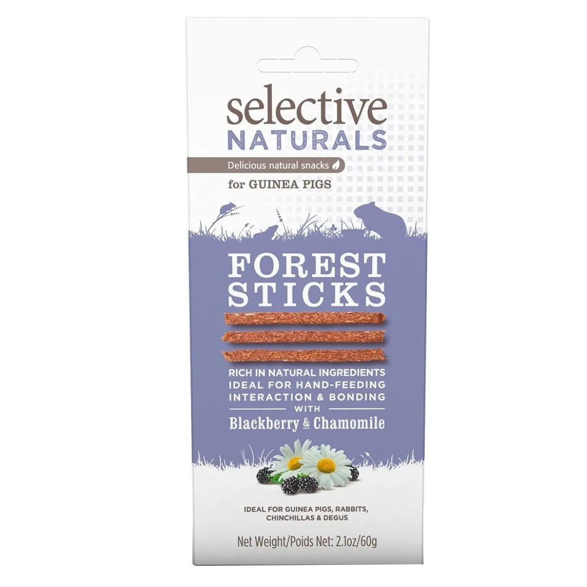 Science Selective Naturals Forest Sticks 60 g