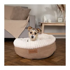 Scruffs Ellen Donut Hundsäng Beige