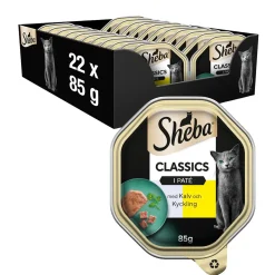 Sheba Classic Kalv & Kyckling 22x85 g