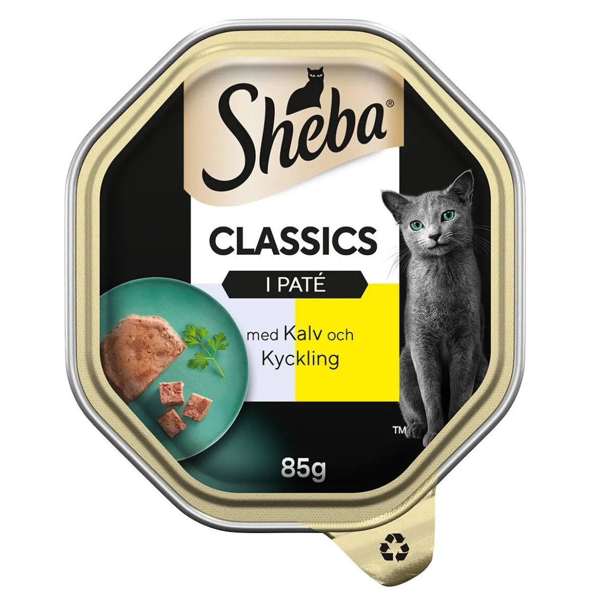 Sheba Classic Kalv & Kyckling 22x85 g