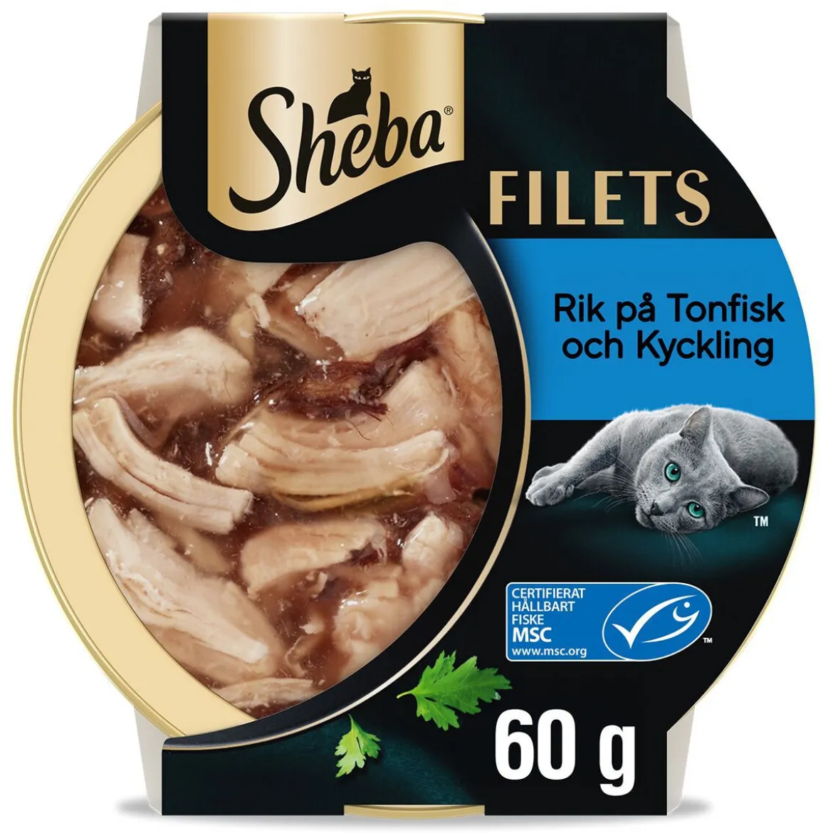 Sheba Kyckling och Tonfisk i Sås 60 g