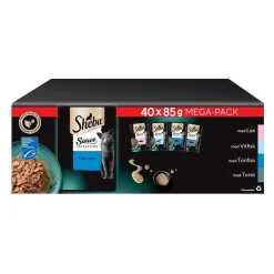Sheba Sauce Collection Fiskmeny Våtfoder till Katt 40x85 g