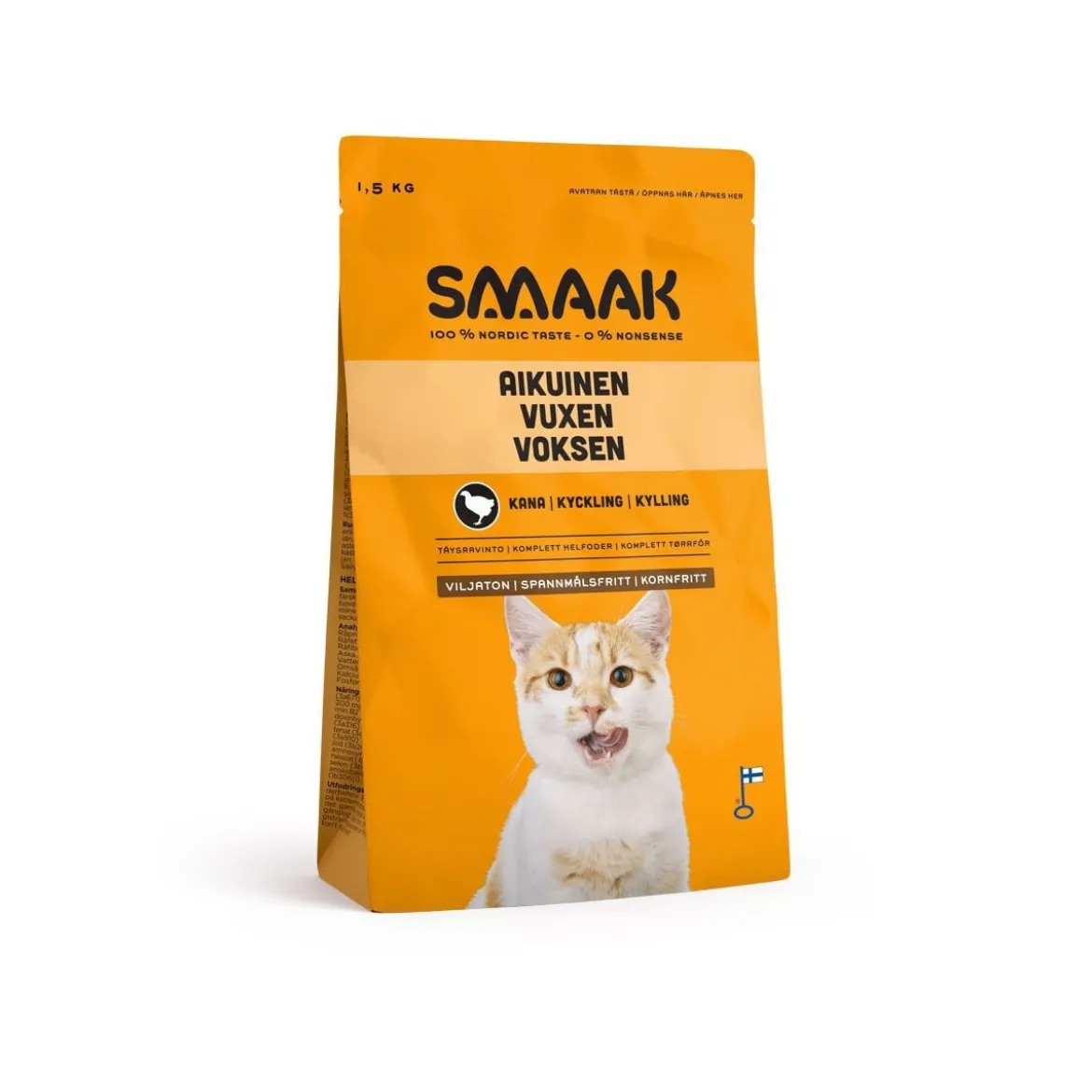 SMAAK Cat Adult Grain Free Kyckling