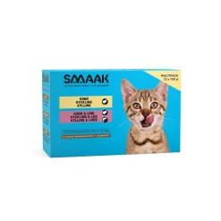 Smaak Cat Kitten Multipack Våtfoder till Kattunge 12x100 g