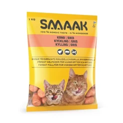 SMAAK Cat Raw Complete kyckling & gris 1kg