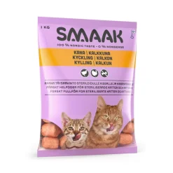 SMAAK Cat Raw Complete kyckling & kalkon 1kg