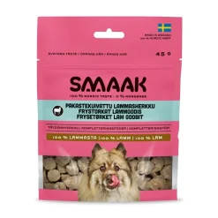 SMAAK Dog Frystorkat Hundgodis Lamm 45 g