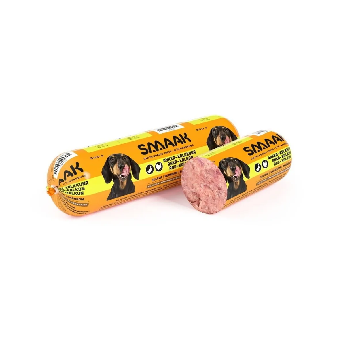 SMAAK Köttkorv med Anka och Kalkon 800 g