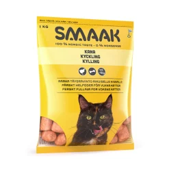 SMAAK Raw Cat Adult Complete Kyckling 1 kg