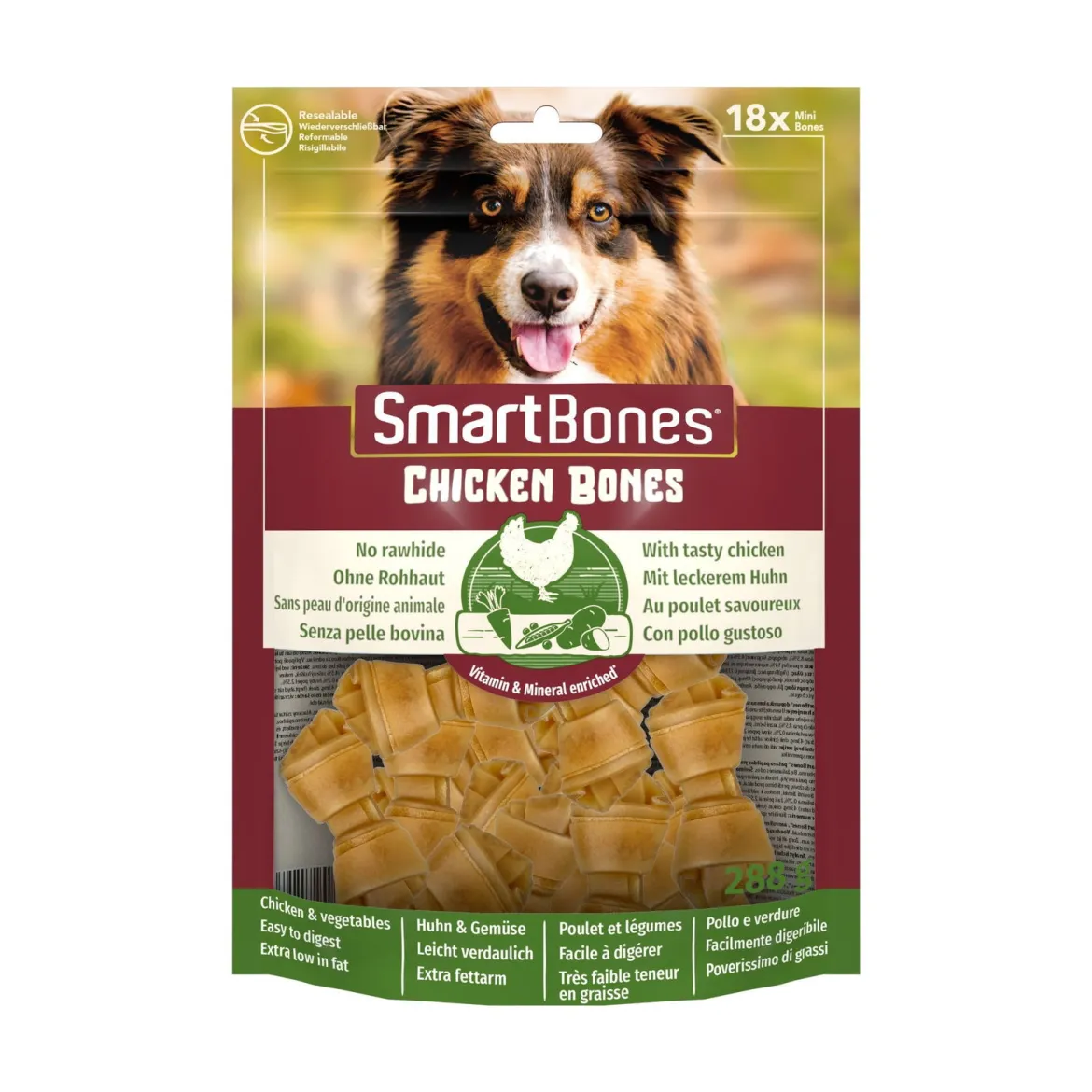 SmartBones Kyckling Mini 18-pack