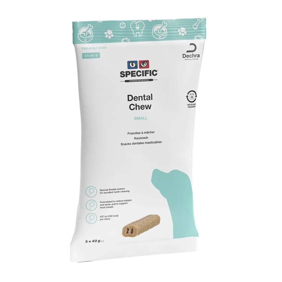 Specific Dog CT-DC-S Dental Chew Small 5x40 g