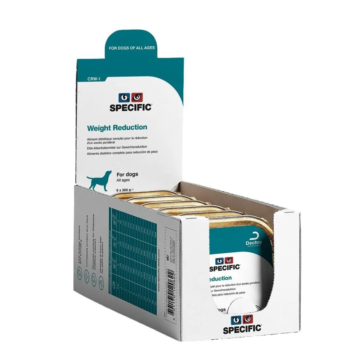 Specific™ Weight Reduction CRW Burkar 6 x 300 g