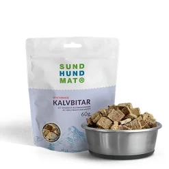 Sund Hundmat Frystorkade Kalvbitar 60g