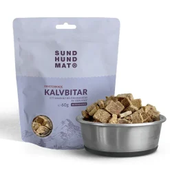 Sund Hundmat Frystorkade Kalvbitar 60g