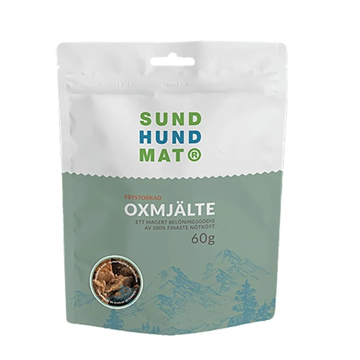 Sund Hundmat Frystorkad Oxmjälte 60g