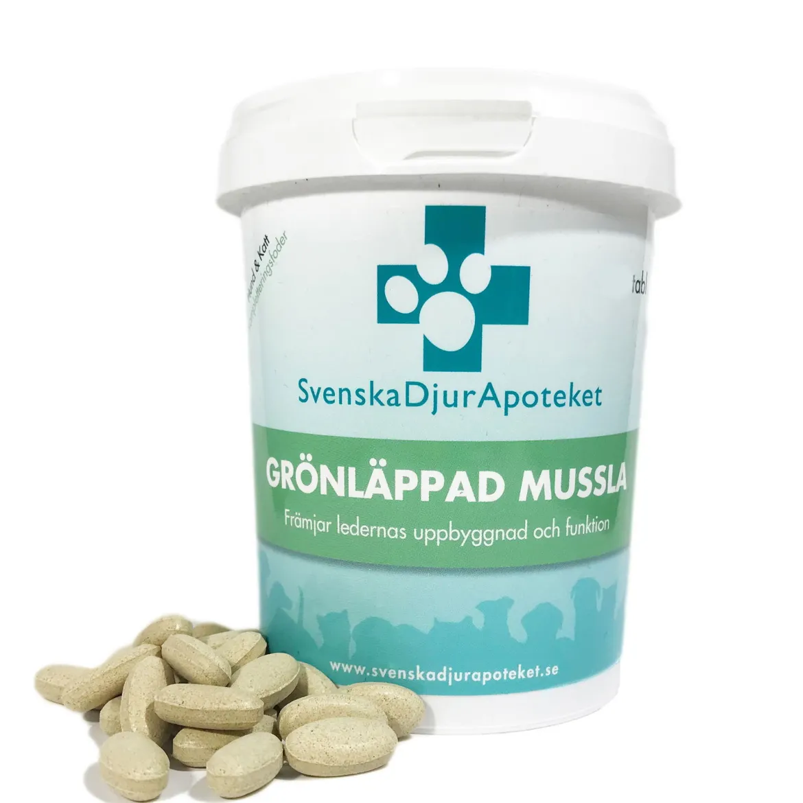 Svenska Djurapoteket Grönläppad Mussla