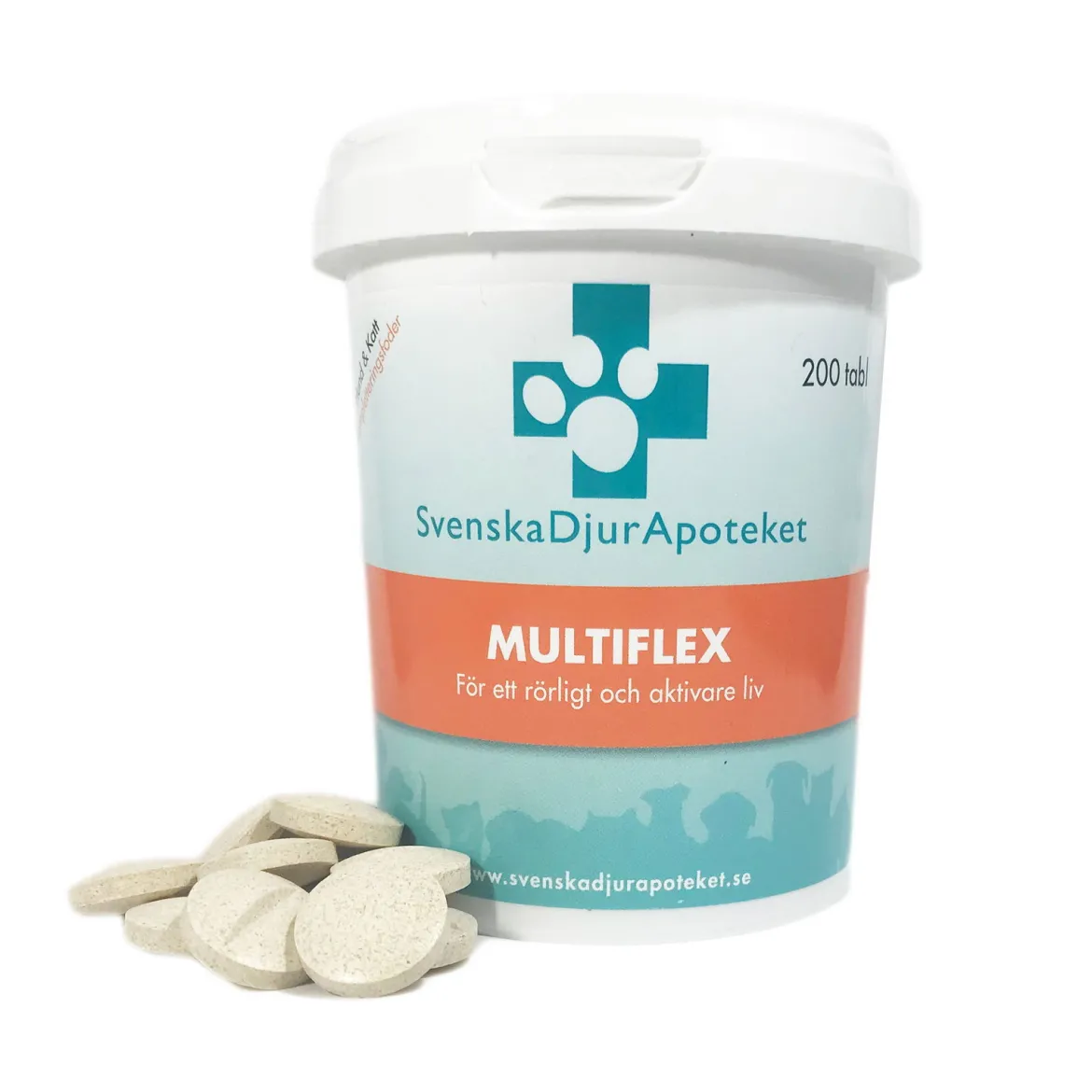 Svenska Djurapoteket MultiFlex Tabletter 200 st