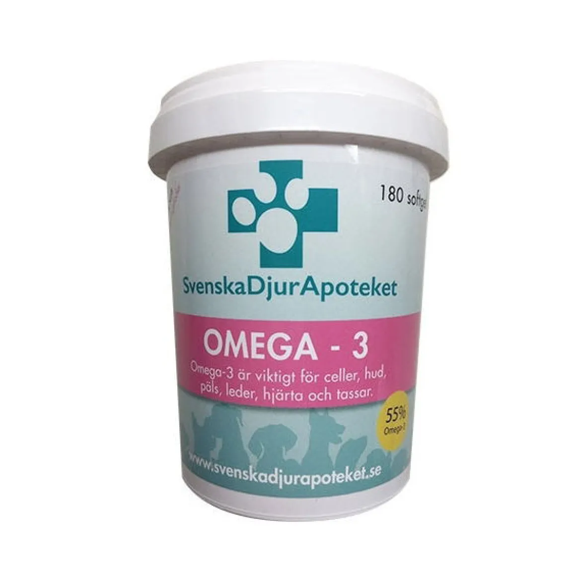 Svenska Djurapoteket Omega-3 Kapslar 180 st
