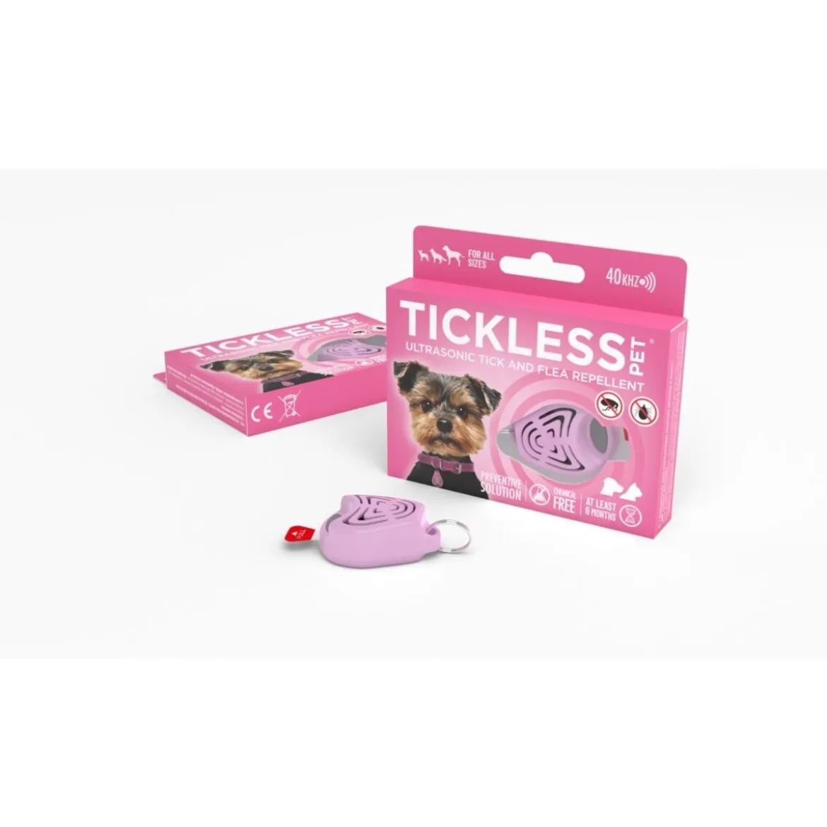 Tickless Elektronisk Fästingavvisare Rosa