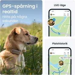 Tractive GPS & Health Tracker för Hundar Brun