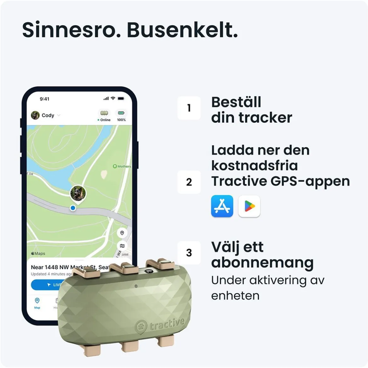 Tractive GPS Hund XL