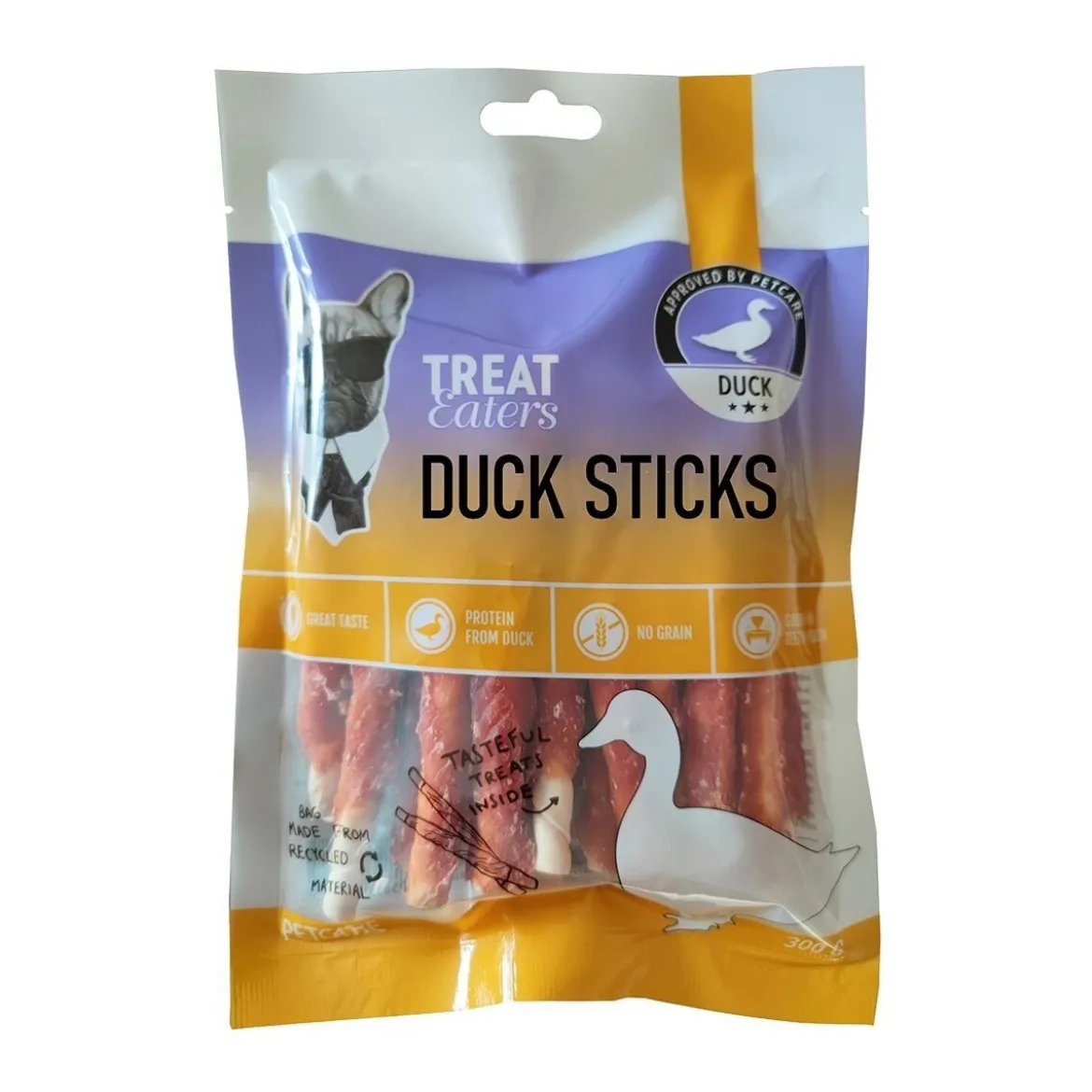 Treateaters Tuggpinnar med Anka 300 g