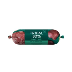 Tribal Dog 80% Lamb Sausage Hundfoder 300 g