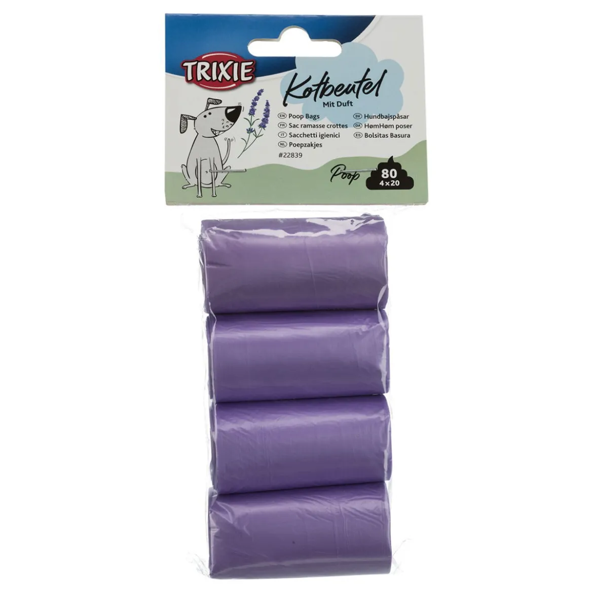 Trixie Bajspåse med Lavendeldoft 4x20-pack
