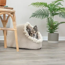 Trixie Boho Hund och Kattbädd Igloo Beige