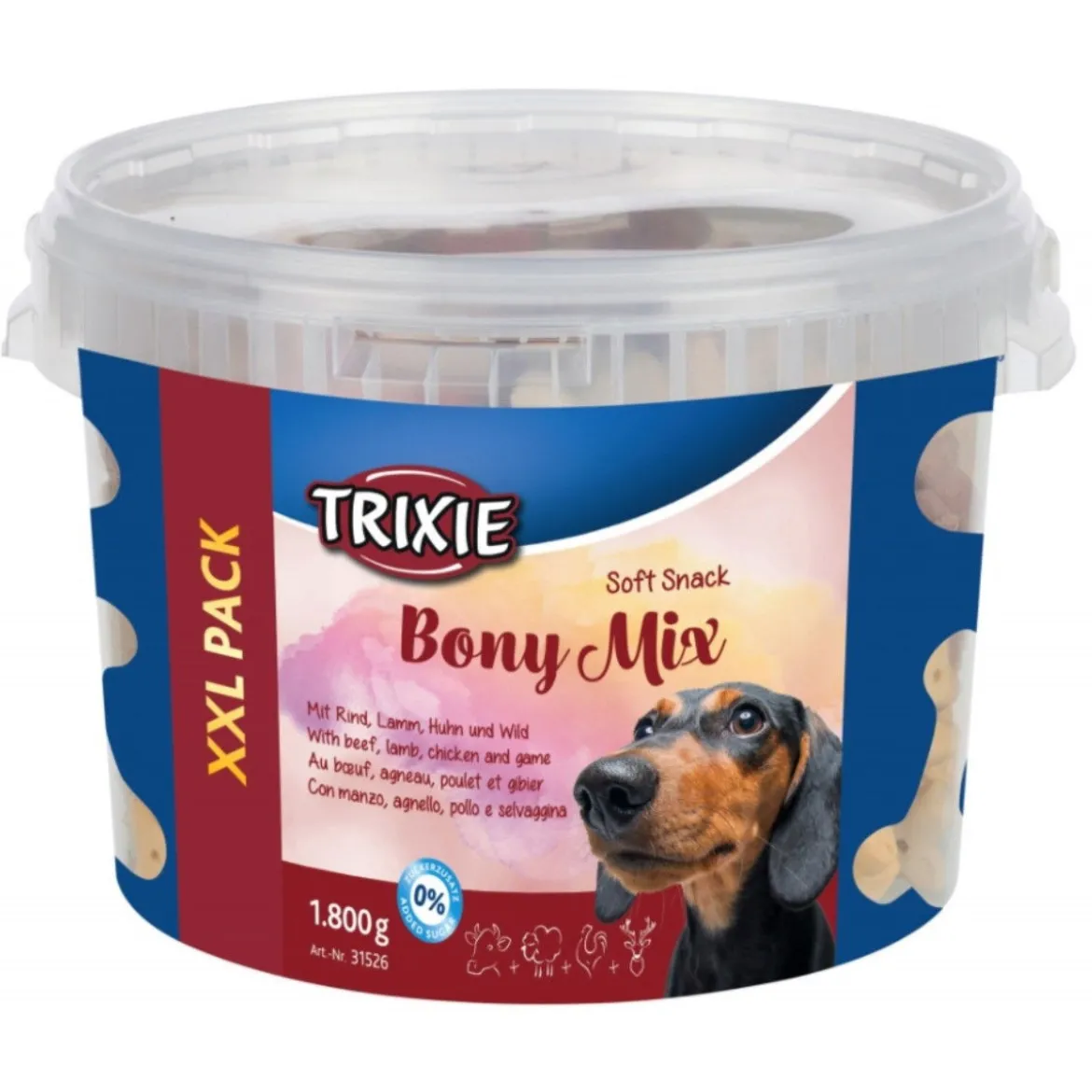 Trixie Bony Mix Mjukt Hundgodis 1800 g