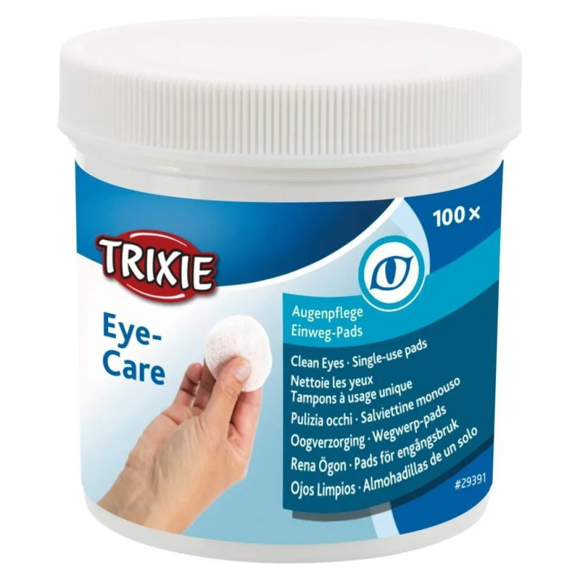 Trixie Ögonservett med Aloe Vera 100-pack