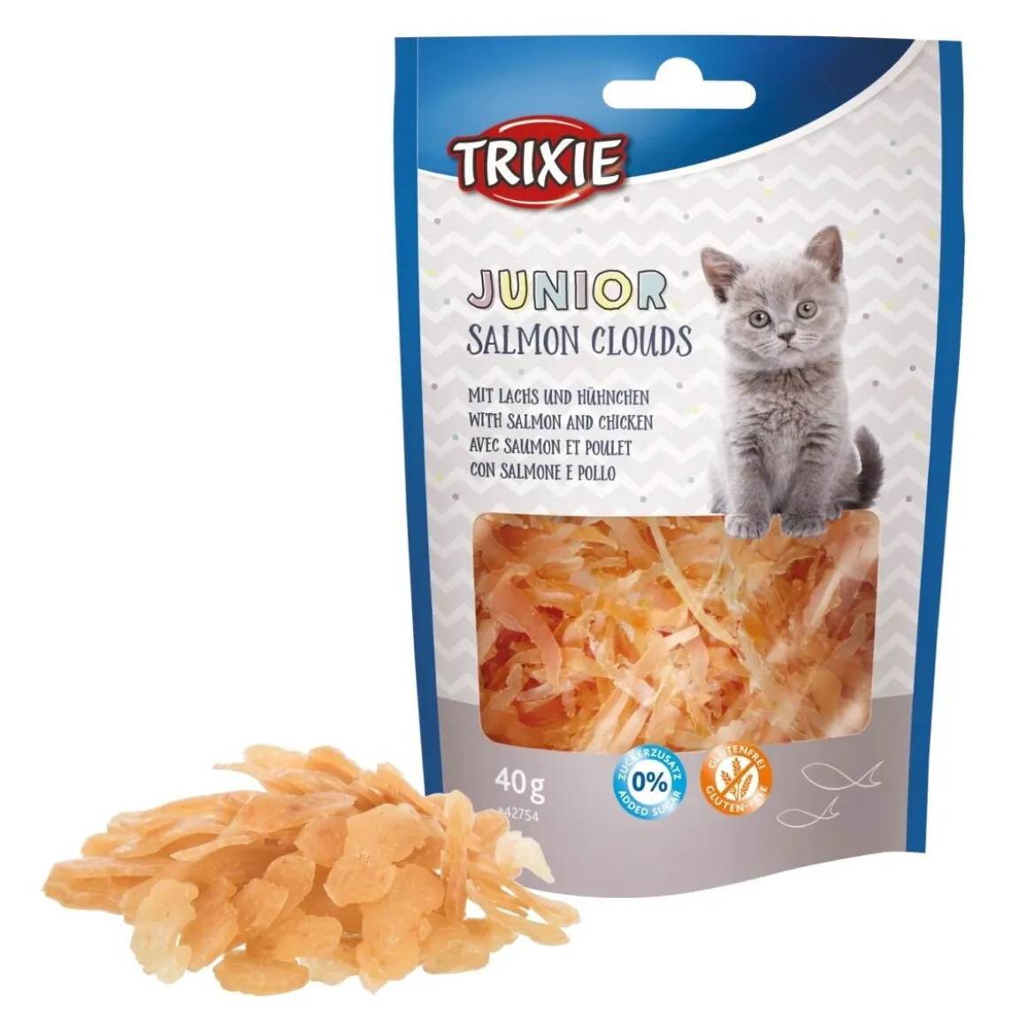 Trixie Junior Kattgodis med Lax och Kyckling 40 g