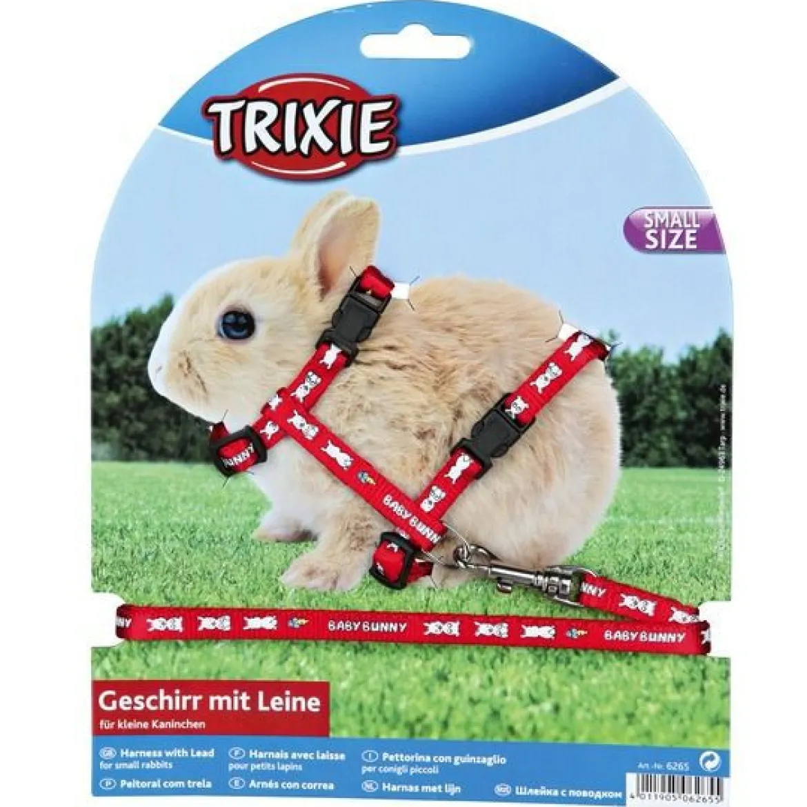 Trixie Kaninsele med Koppel Motiv X-Small