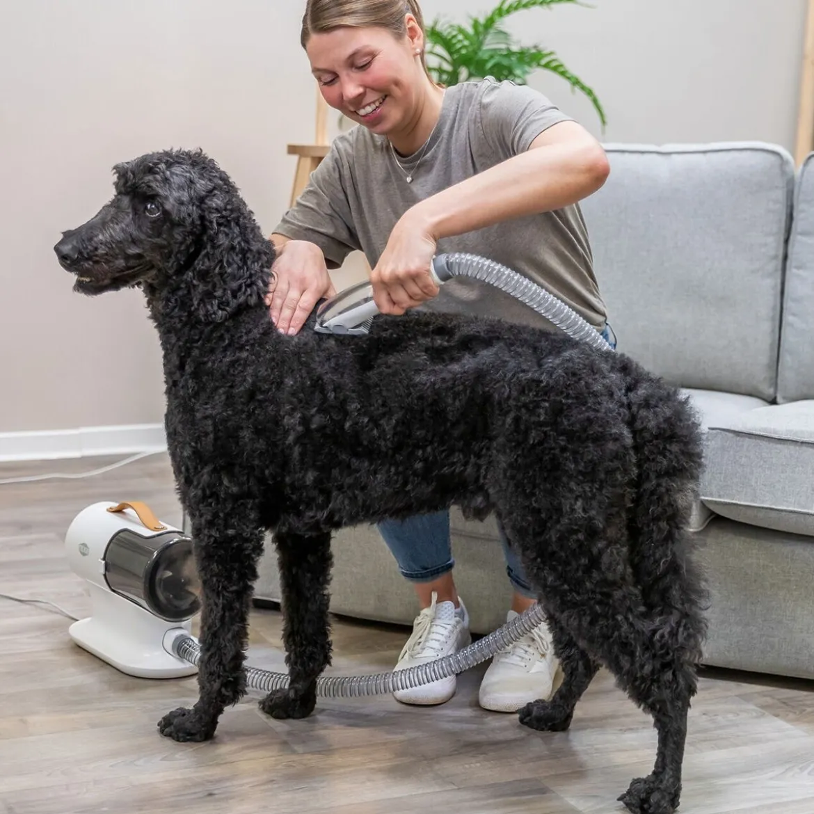 Trixie Kombinerad Klippmaskin och Hunddammsugare