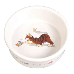 Trixie Matskål till katt Keramik med motiv 200 ml