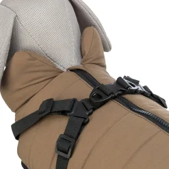 Trixie Pirou Teddy Hundtäcke med Sele Beige
