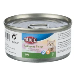 Trixie Soppa till Katt med Kyckling och Lax 80 g