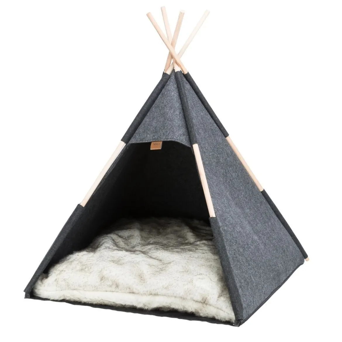 Trixie Tipi Tält för Hund och Katt Grå