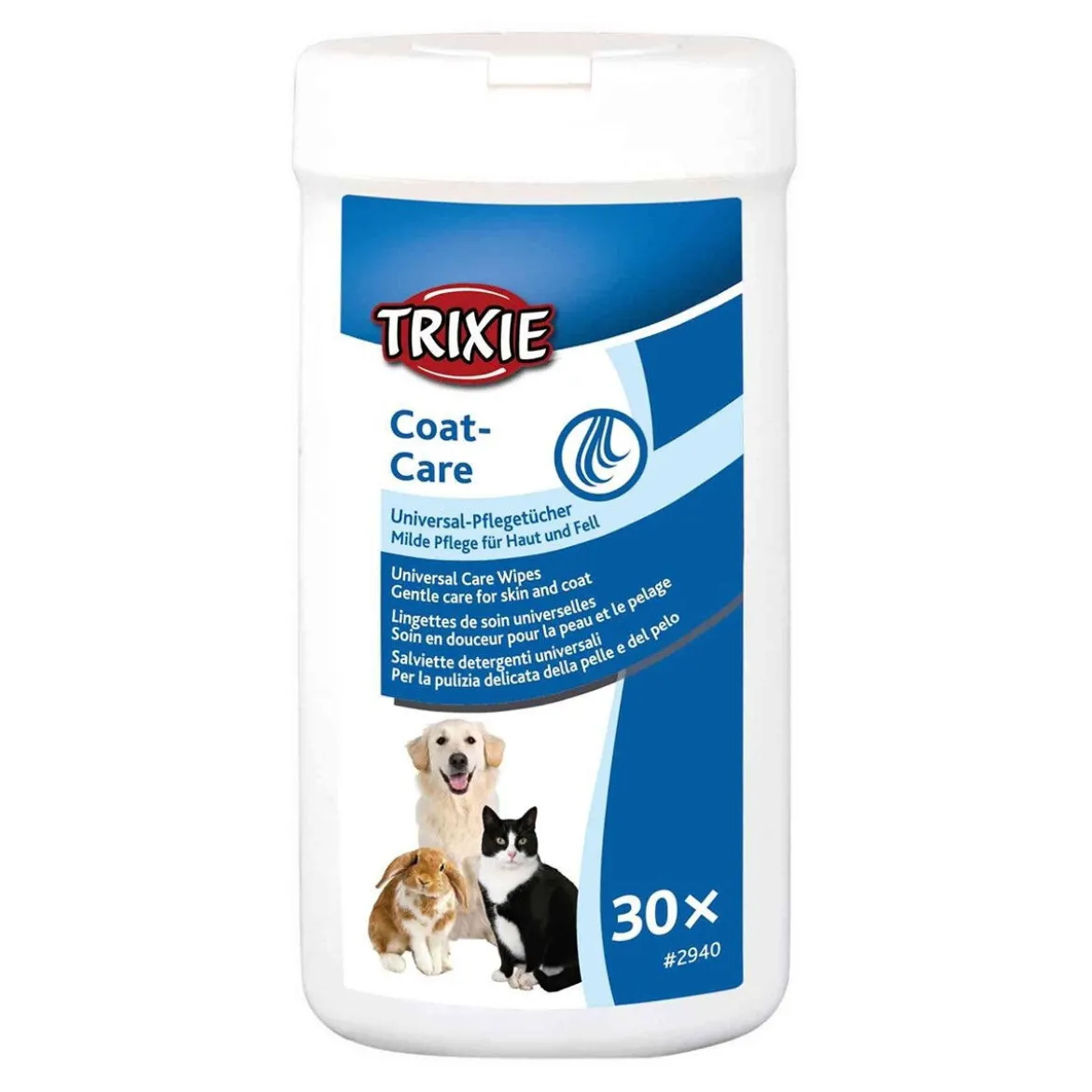 Trixie Våtservett till hund, katt och smådjur 30-pack