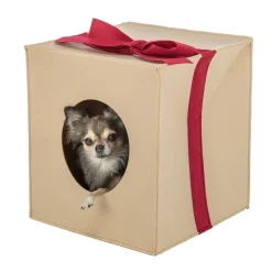 Trixie Xmas Hundkoja/Kattkoja Julklapp i Filt