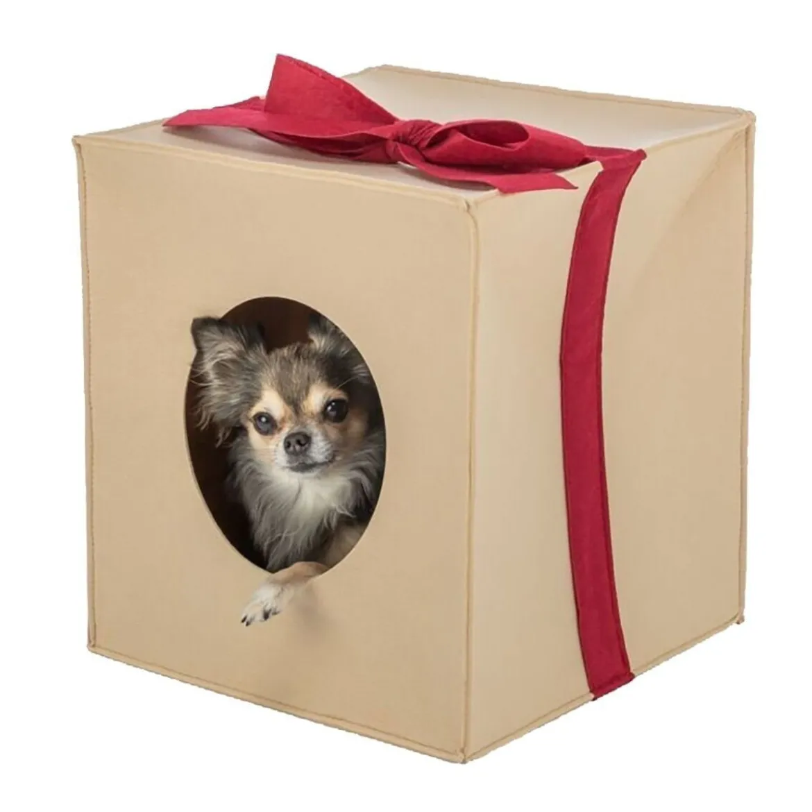 Trixie Xmas Hundkoja/Kattkoja Julklapp i Filt