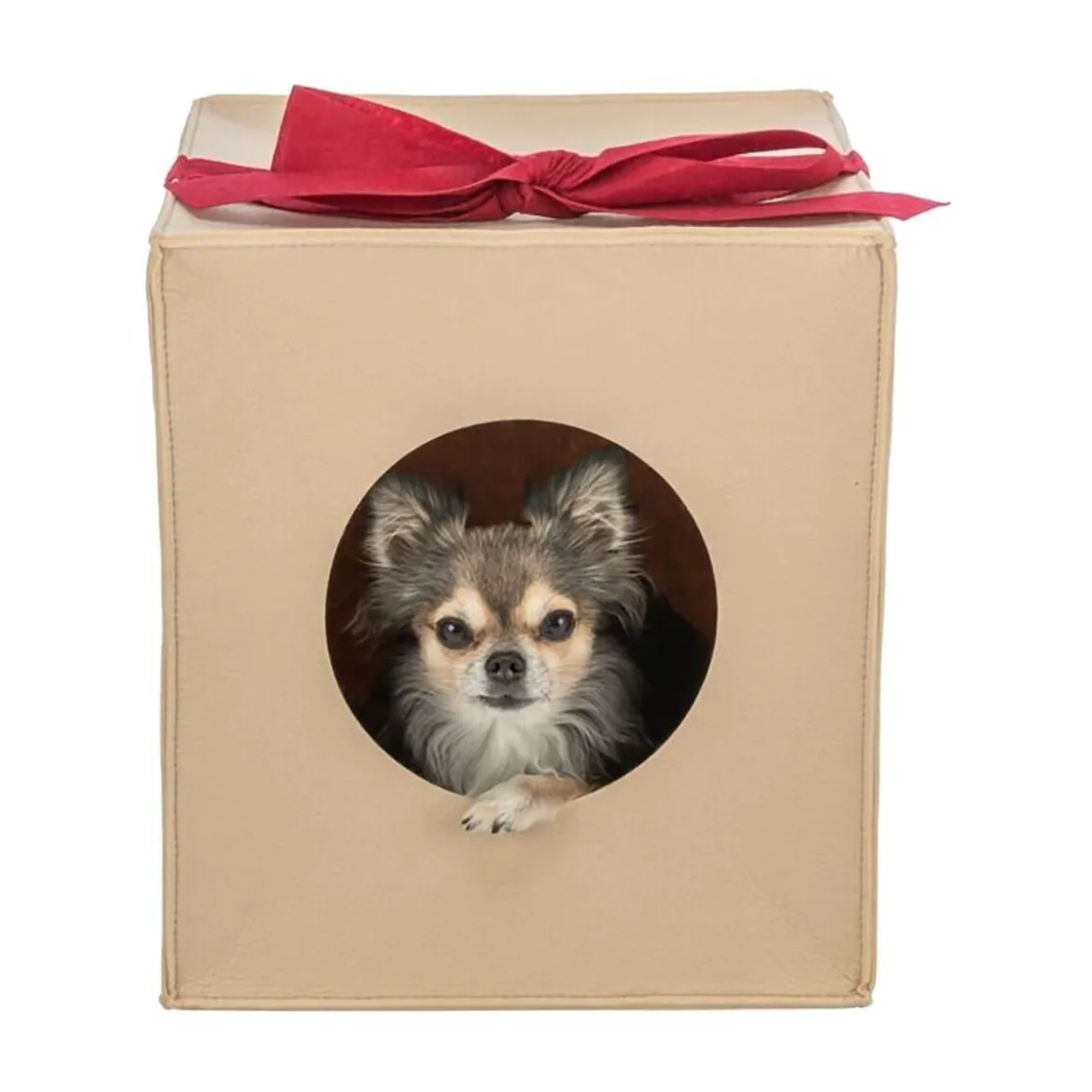 Trixie Xmas Hundkoja/Kattkoja Julklapp i Filt