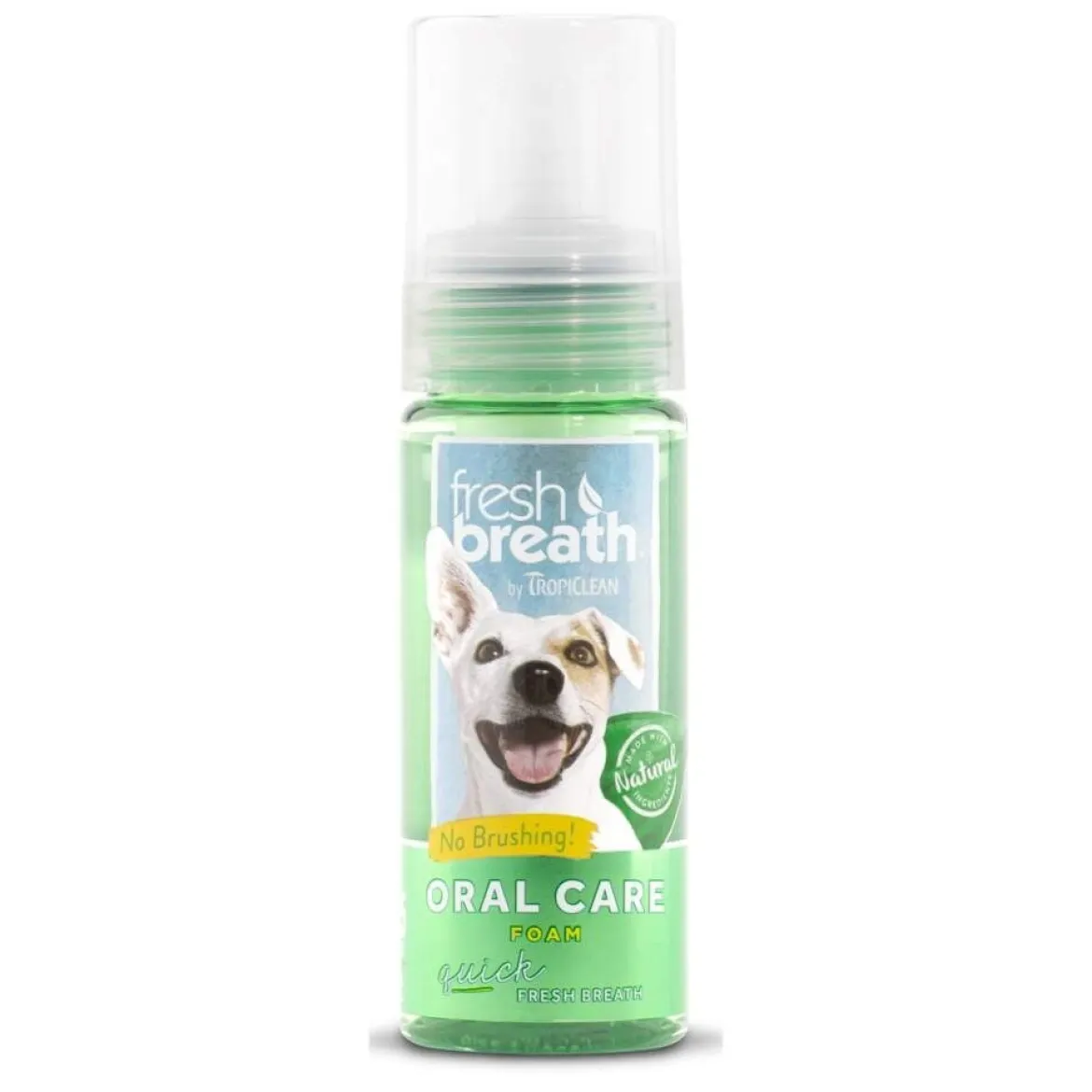 Tropiclean Fresh Breath Oral Vårdande Skum med Mintsmak 133 ml
