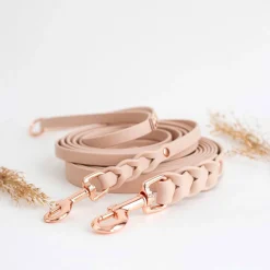 Tyylivoitto Hundkoppel Flätat Beige
