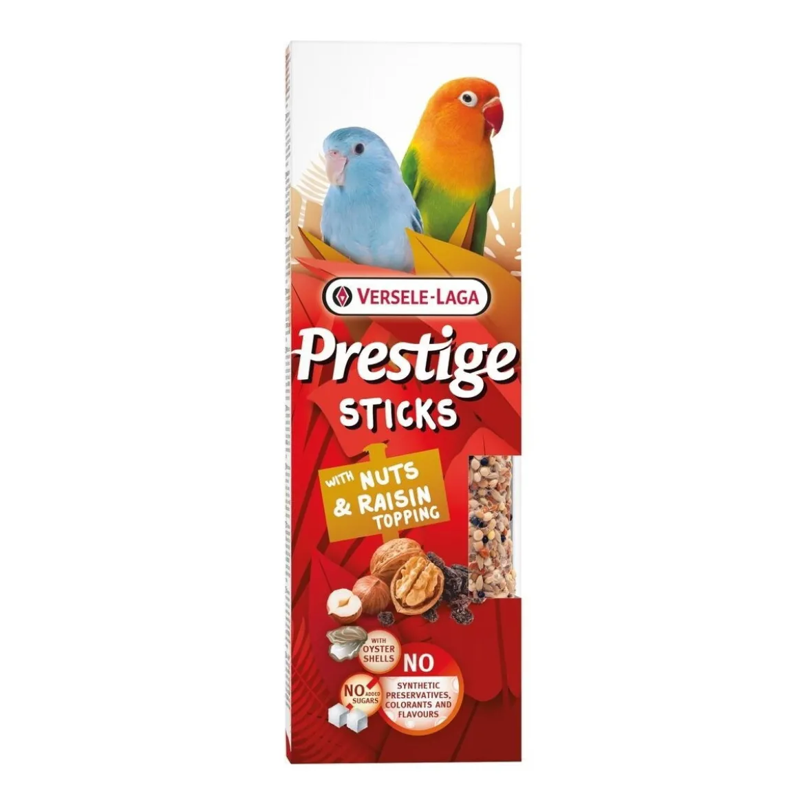 Versele-Laga Prestige Sticks Small Parrots Nötter & Russin 60 g
